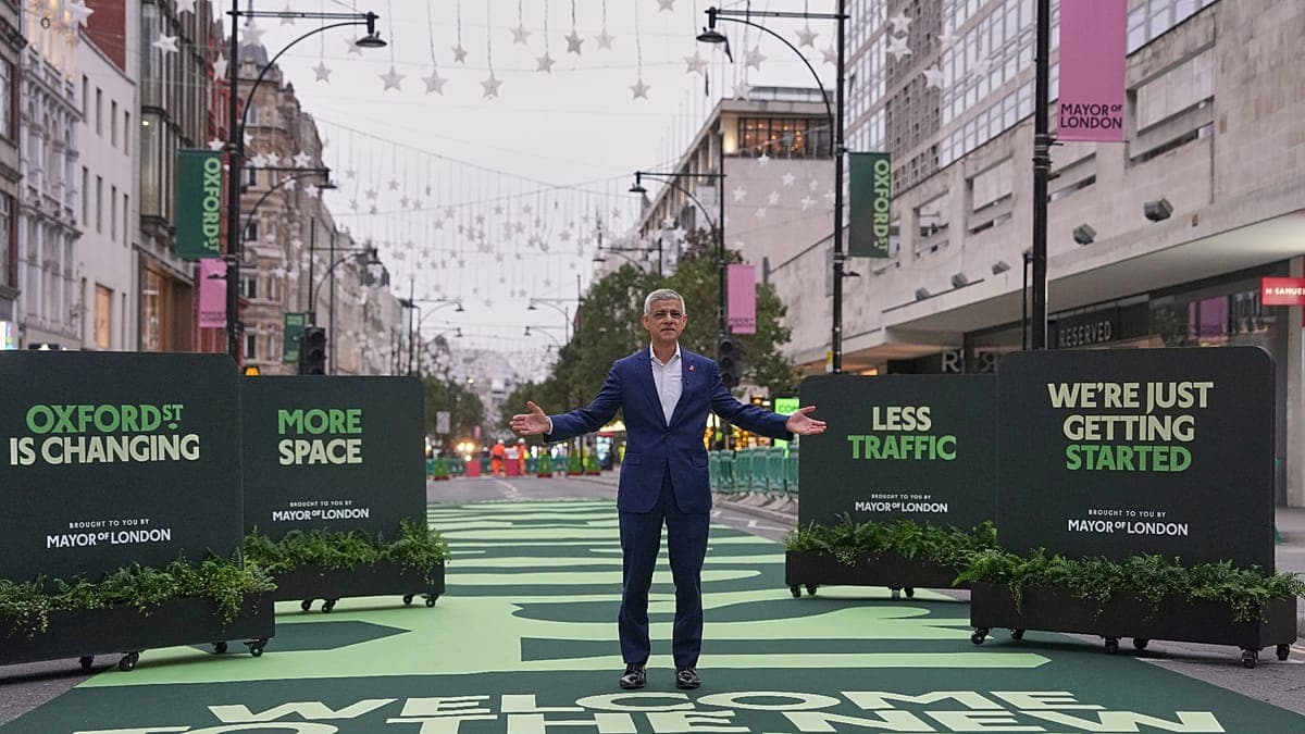 Oxford Street yayalaştırılıyor: Londra merkezde araç trafiğine kapanıyor